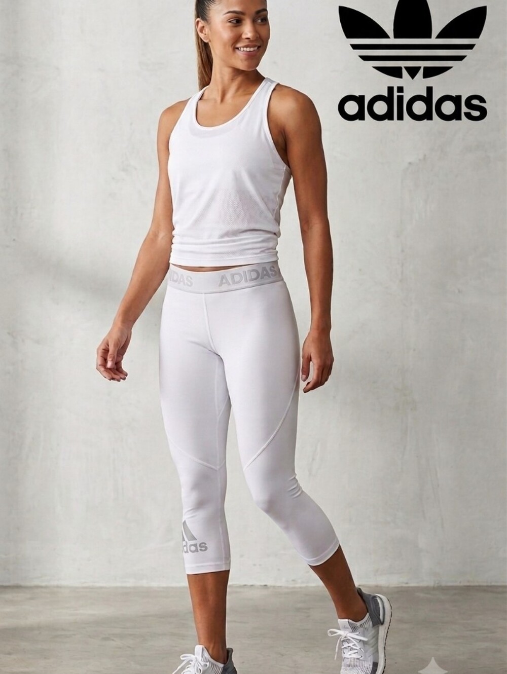 adidas Alphaskin Sport 3/4 tights Like New 🤍
